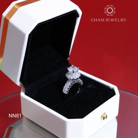 Nhẫn NN81 CHAM JEWELRY, Chủ 7.0mm ( Barcode TNN632).