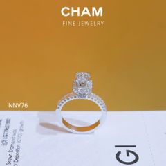Nhẫn Nữ NNV76 Vàng 10k Chủ 5.4 Kim Cương Lab Grown Diamond