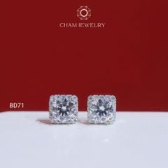 Hoa Tai BD71 CHAM JEWELRY , Chủ 5.0mm ( Barcode TBD105).