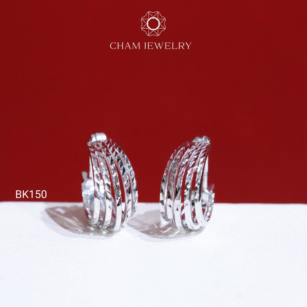 Hoa Tai CHAM JEWELRY BK150 ( Barcode CB7057)