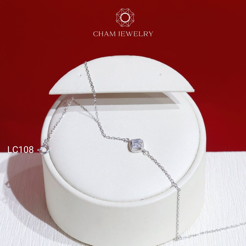Lắc Chân LC108 CHAM JEWELRY, Chủ 4.0mm(Barcode CLACY208).