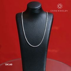 Dây Chuyền DK149 CHAM JEWELRY, Dây Mì Kim Cương Bản 1.5mm ( Barcode TDY258 - TDY202 ).