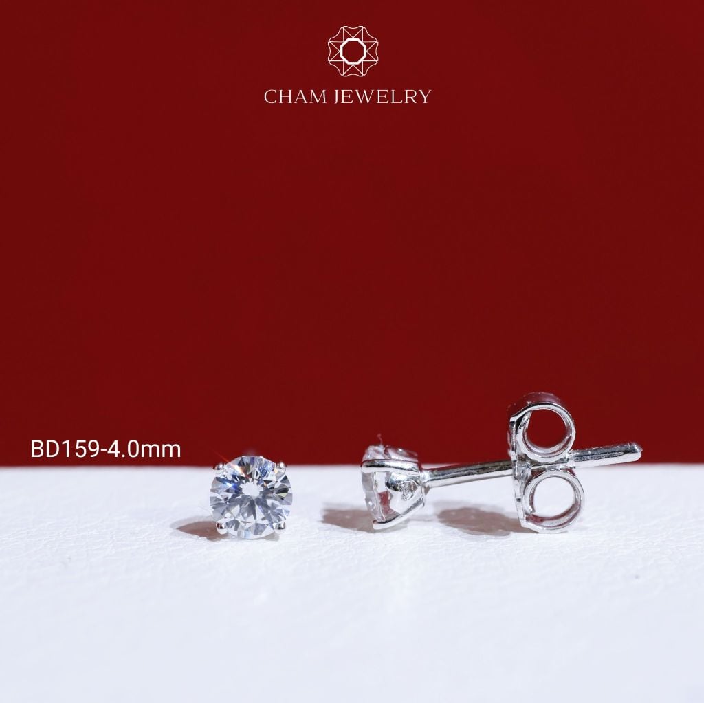 Hoa Tai BD159 CHAM JEWELRY, Đá New Zeland Khóa Đẩy (Barcode TBH28 TBH41-TBH40-TBH64-TBH80-TBH42-TBH98).