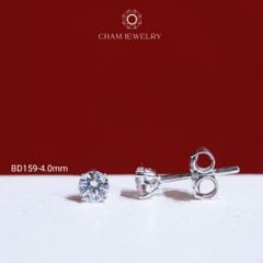 Hoa Tai BD159 CHAM JEWELRY, Đá New Zeland Khóa Đẩy (Barcode TBH28 TBH41-TBH40-TBH64-TBH80-TBH42-TBH98).
