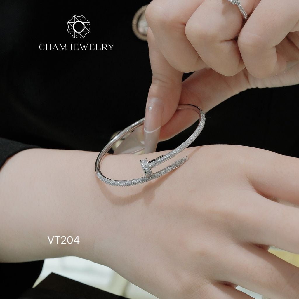 Vòng Tay VT204 CHAM JEWELRY, Vòng Đinh (Barcode CV179 - TV179 - CV206807)