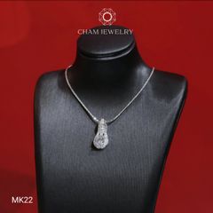 Mặt Dây Chuyền MK22 CHAM JEWELRY, Mặt Giọt Nước, Chủ 5.0mm (Barcode TMX388)