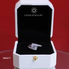 Nhẫn Nữ NN471 CHAM JEWELRY, Chủ 5.0mm (Barcode CN7450).