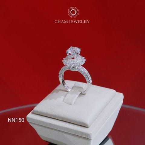 Nhẫn NN150 CHAM JEWELRY, Chủ 7.0mm (Barcode TNN1761)