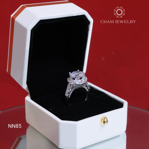 Nhẫn NN85 CHAM JEWELRY , Chủ 10.0mm (Barcode TNN1629).