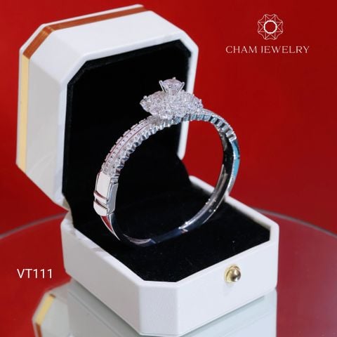 Vòng Tay CHAM JEWELRY VT111, Vòng Xoàn Vuông (Barcode CV6519).