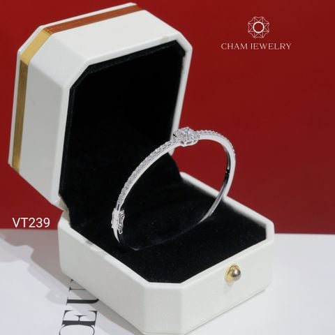 Vòng Tay VT239 CHAM JEWELRY, Chủ 4.0mm (Barcode TV223).
