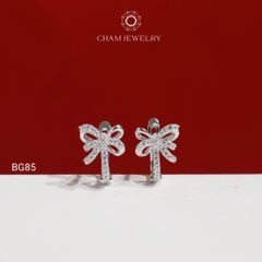Hoa Tai BG85 CHAM JEWELRY, Hoa Tai Nơ (TBG1135-C-B4534B).