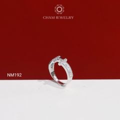Nhẫn NM192 CHAM JEWELRY, Nhẫn Chữ H ( C-NHN252(B12) ).