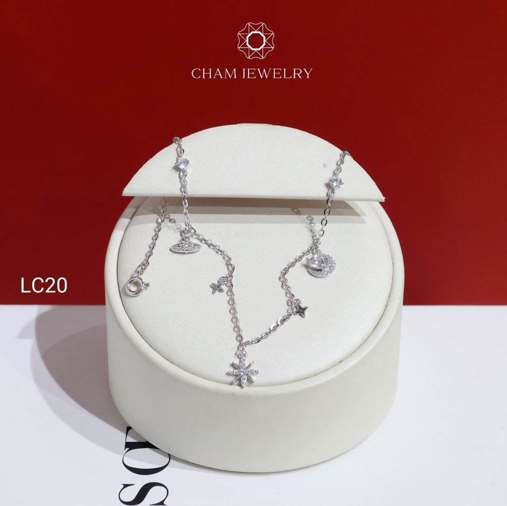 Lắc Chân LC20 CHAM JEWELRY, Lắc Chân Charm Kiểu (Barcode CTNC100) .