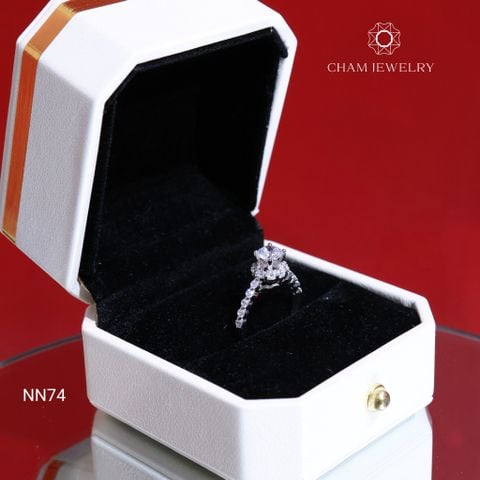 Nhẫn NN74 CHAM JEWELRY, Chủ 5.5mm  (Barcode TNN461).