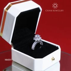 Nhẫn NN591 CHAM JEWELRY, Chủ 7.0mm (Barcode TNN1536)