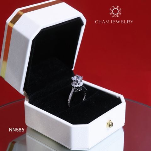 Nhẫn NN586 CHAM JEWELRY, Chủ 5.5mm (Barcode C3DN494)