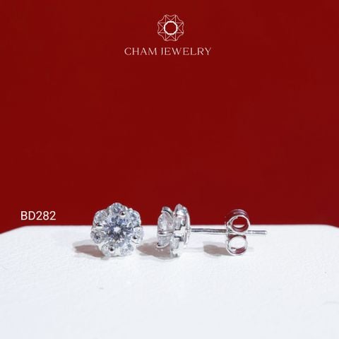 Hoa Tai BD282 CHAM JEWELRY , Chủ 4.5mm (Barcode TBD1340).