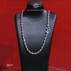 Dây Chuyền DK75 CHAM JEWELRY, Dây Bi 2.5mm ( Barcode CMKDY60 ).