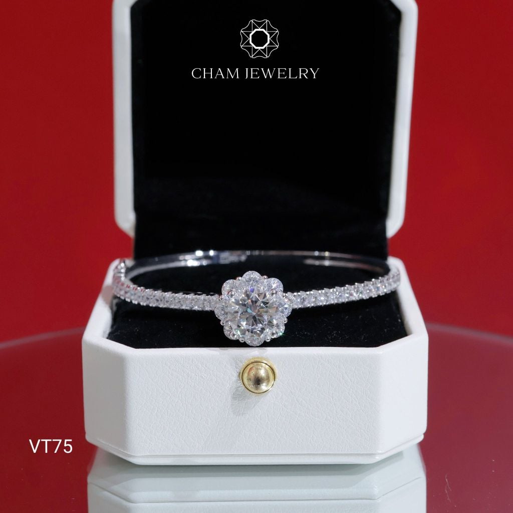 Vòng Tay CHAM JEWELRY VT75, Chủ 8.5mm (Barcode TVB318V)