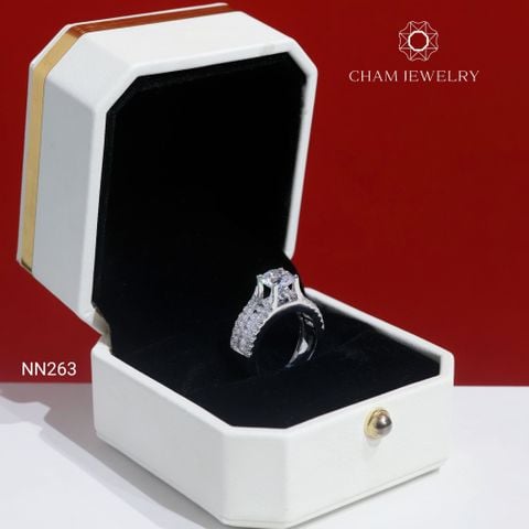 Nhẫn NN263 CHAM JEWELRY, Chủ 7.0mm( Barcode TNN1806).