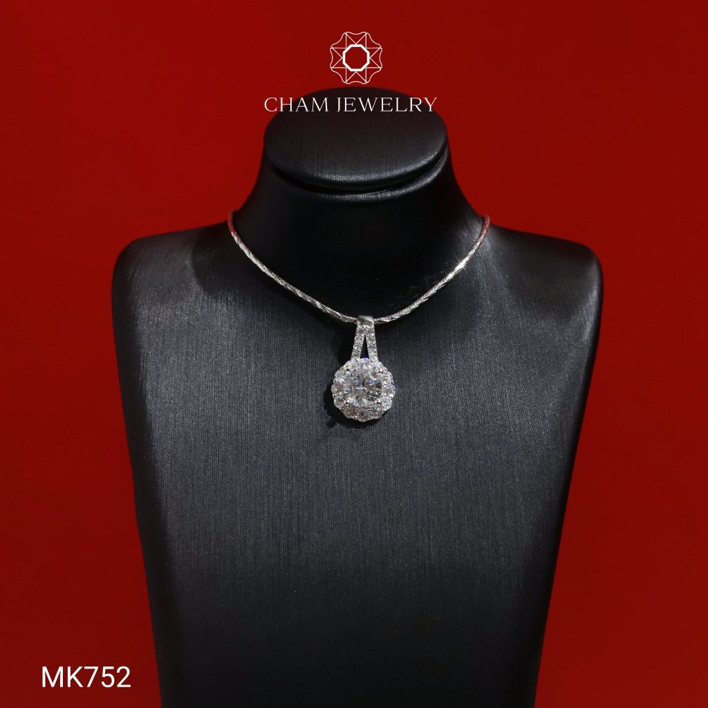 Mặt Dây Chuyền MK752 CHAM JEWELRY, Chủ 6.0mm (Barcode TMX439)