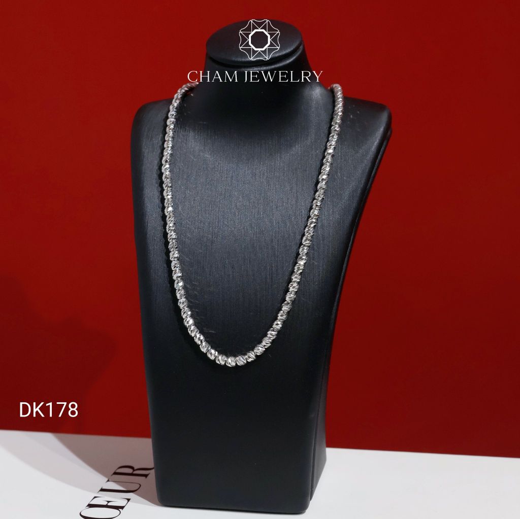 Dây Chuyền DK178 CHAM JEWELRY, Dây Bi 3.0mm (Barcode NDB3).