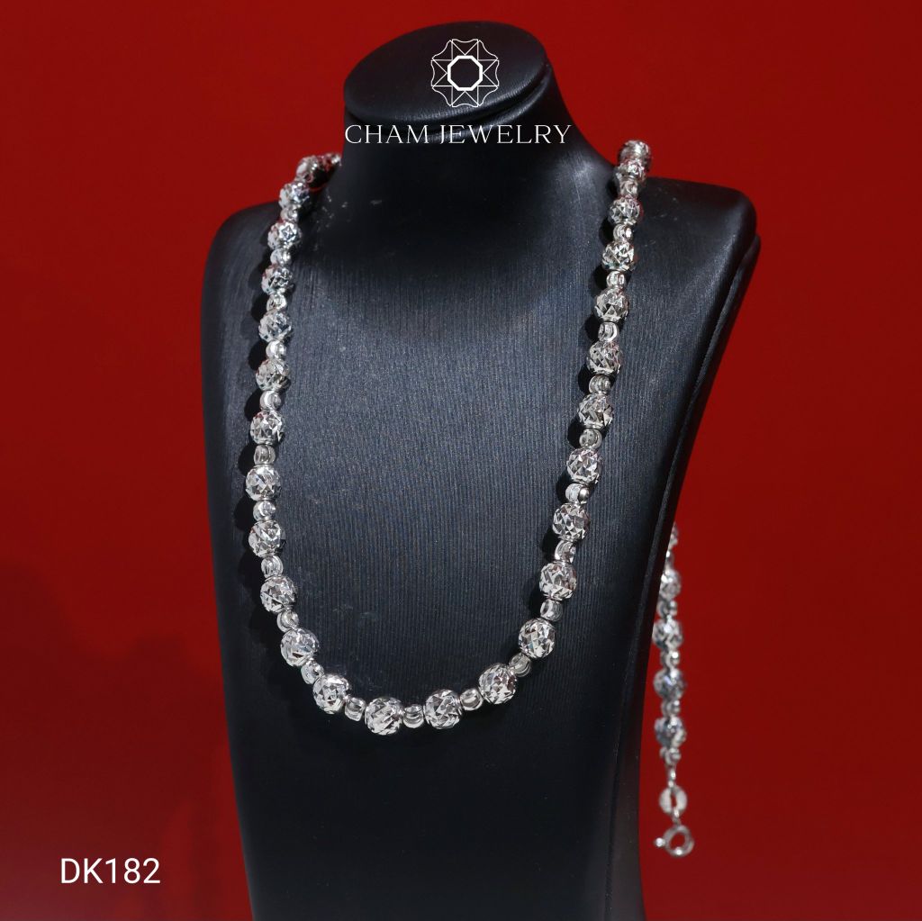 Dây Chuyền CHAM JEWELRY DK182, Dây Bi Ý Bản 5.0mm (Barcode TDBC92).