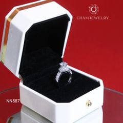 Nhẫn NN587 CHAM JEWELRY, Chủ 6.0mm (Barcode CEN35)
