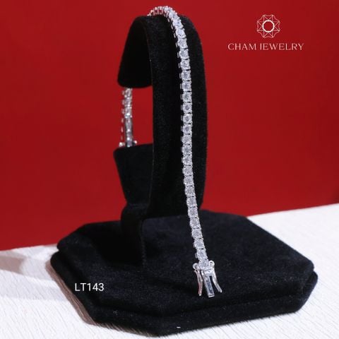 Lắc Tay CHAM JEWELRY LT143, Lắc Tennis 3.0ly Cao Cấp ( Barcode TLT1178).