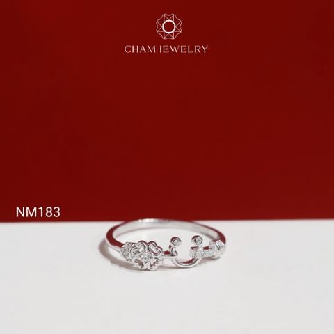 Nhẫn NM183 CHAM JEWELRY, Nhẫn Kiểu (Barcode TNT958).