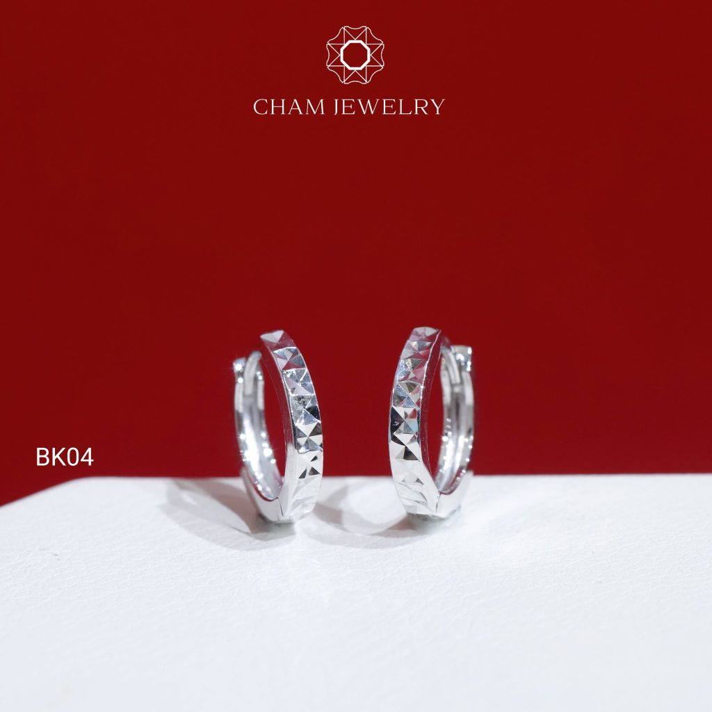 Hoa Tai BK04 CHAM JEWELRY ( Barcode TBK331)