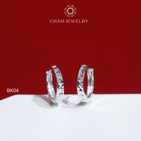 Hoa Tai BK04 CHAM JEWELRY ( Barcode TBK331)