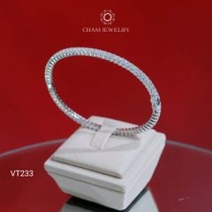 Vòng Tay CHAM JEWELRY VT233, Vòng Full Đá 2.0mm (Barcode TV211).