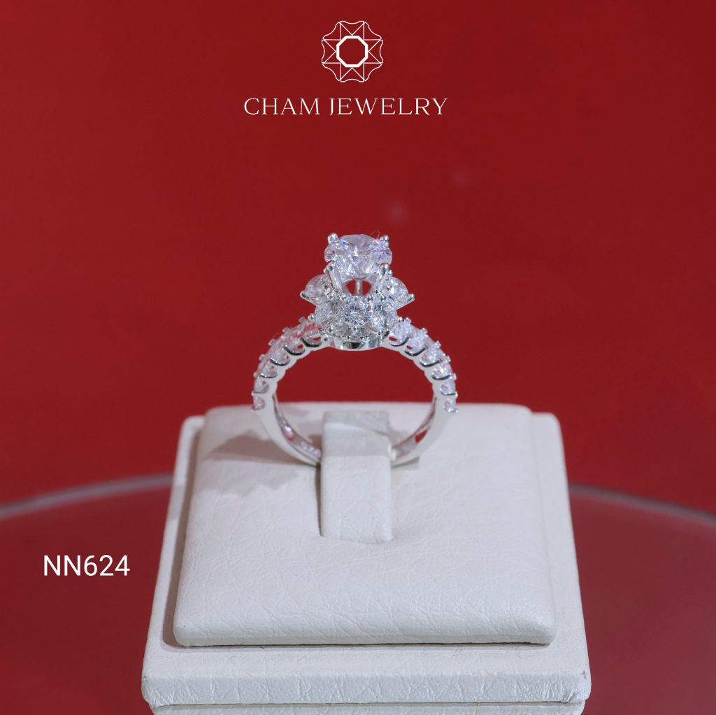 Nhẫn NN624 CHAM JEWELRY, Chủ 7.0mm .