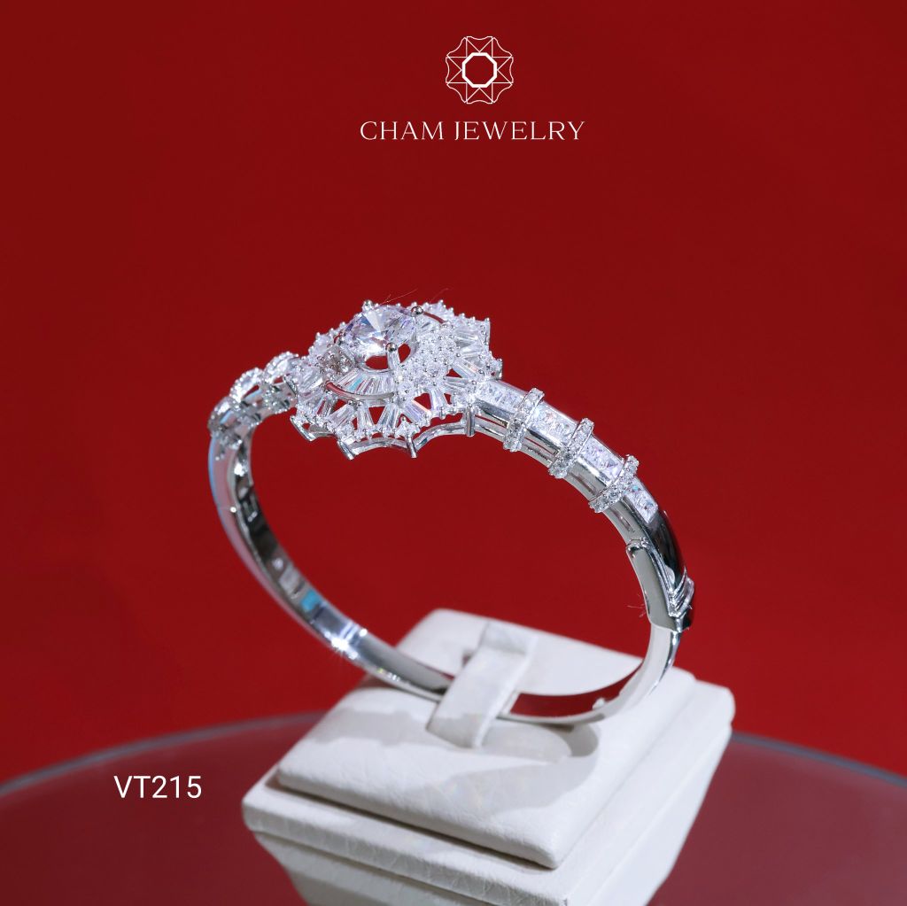 Vòng Tay VT215 CHAM JEWELRY Chủ 7.5mm (Barcode CV6708)