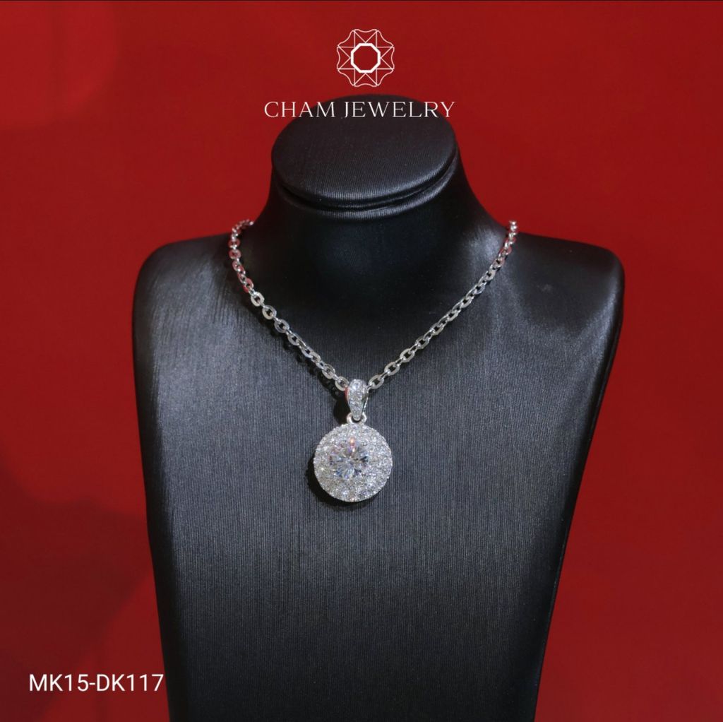 Mặt Dây Chuyền MK15 CHAM JEWELRY, Chủ 6.0mm (Barcode TMA1841)