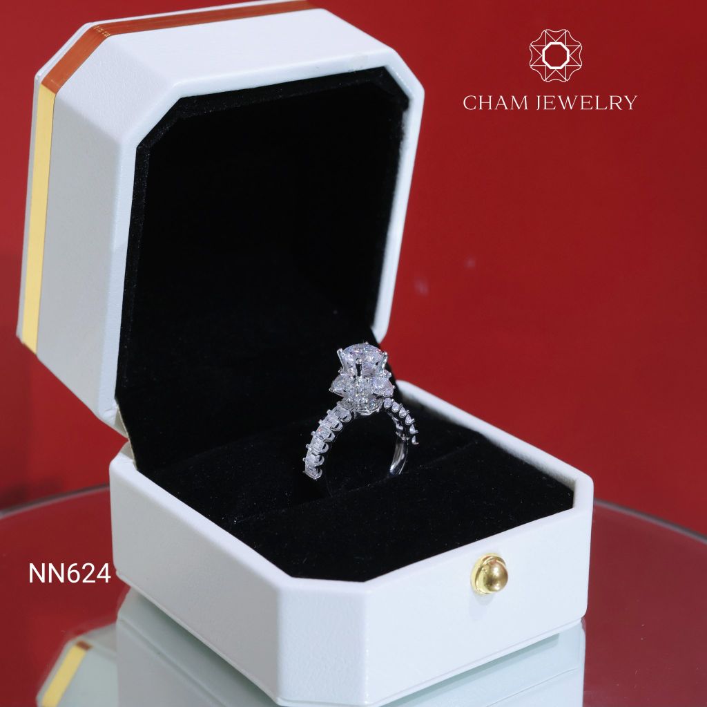 Nhẫn NN624 CHAM JEWELRY, Chủ 7.0mm .