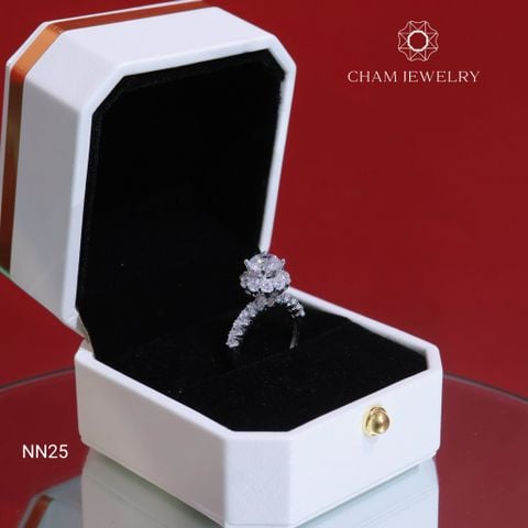 Nhẫn CHAM JEWELRY NN25,  Chủ 7.0mm (Barcode CN7468).