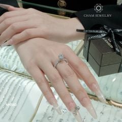 Nhẫn Nữ NN560 CHAM JEWELRY, Chủ 6.5mm (Barcode TNN1543)