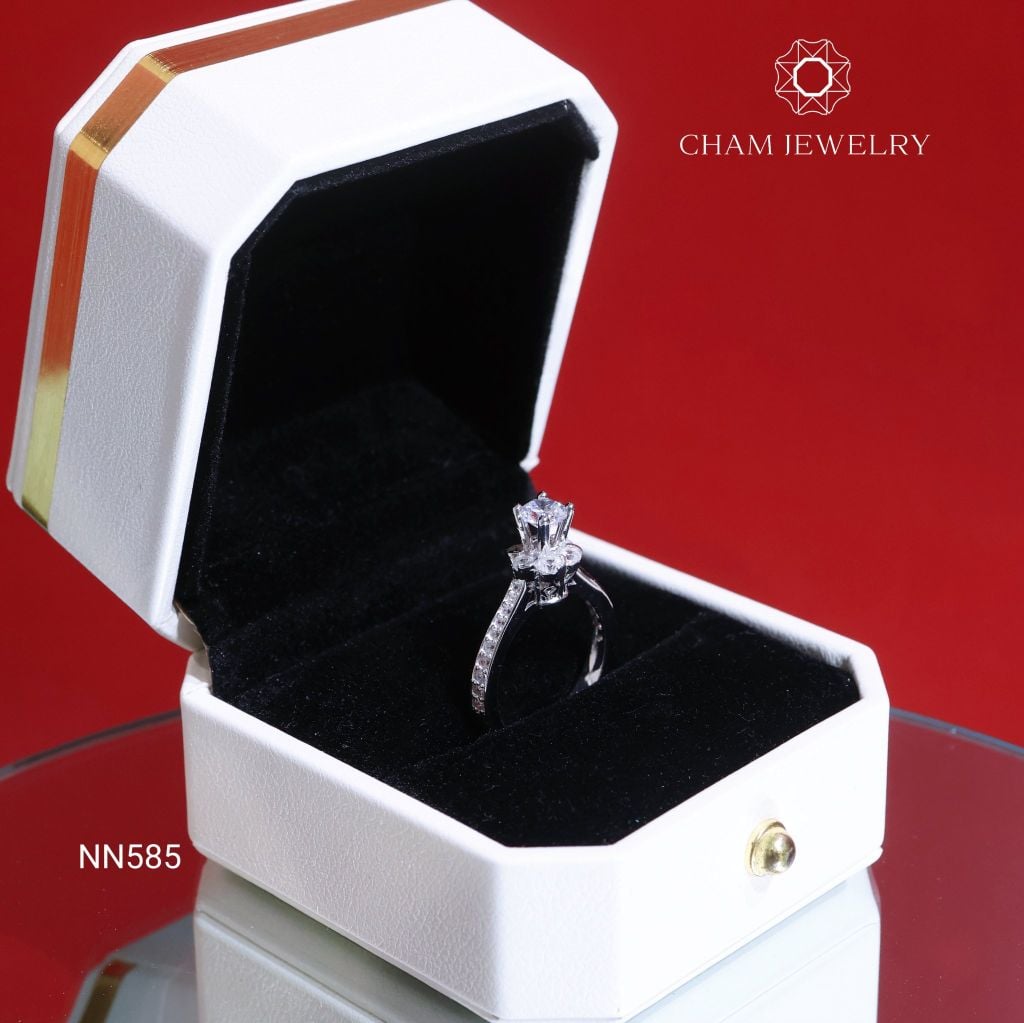 Nhẫn NN585 CHAM JEWELRY, Chủ 5.0mm (Barcode C3DN161)