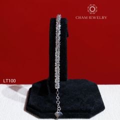 Lắc Tay CHAM JEWELRY LT100, Xoắn Pháo Hoa 5.0mm ( Barcode TLBC619).