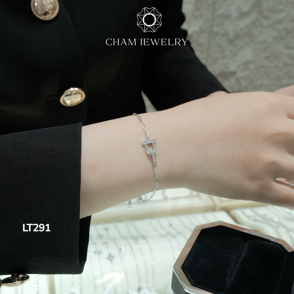 Lắc Tay LT291 CHAM JEWELRY, Free Size ( Barcode CSL40038).