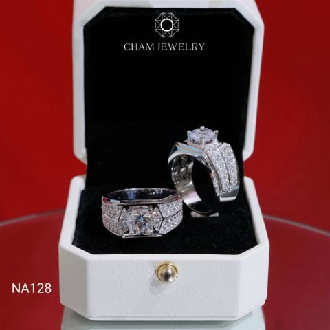 Nhẫn Nam CHAM JEWELRY NA128, Chủ 7.5mm (Barcode TNNA243)