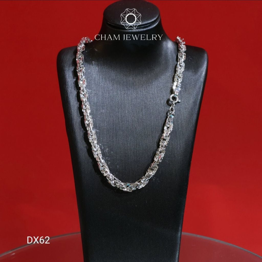 Dây Xoắn DX62 CHAM JEWELRY, Dây Xoắn Vuông Bảng 4.0mm (Barcode TDBC720)