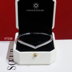 Vòng Tay VT238 CHAM JEWELRY, Vòng Kiểu Vương Miện (Barcode TV222)
