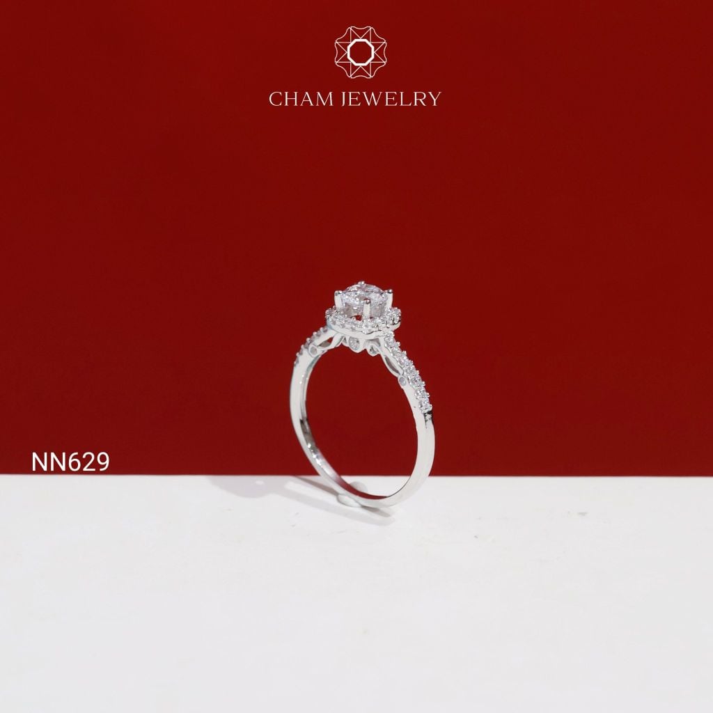 Nhẫn NN629 CHAM JEWELRY, Chủ 4.5mm (TNN1942-C-N4389 ).