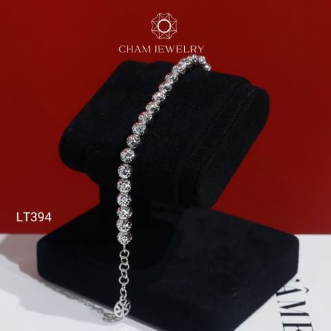 Lắc Tay  LT394 CHAM JEWELRY , Lắc Bi Bản 6.0mm ( Barcode CDML6L)