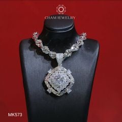 Mặt Dây Chuyền MK573 CHAM JEWELRY, Chủ 9.0mm (Barcode TMA1704).