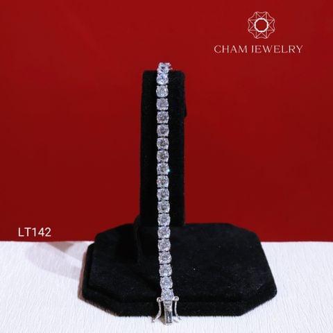 Lắc Tay CHAM JEWELRY LT142, Lắc Tennis 5.0ly Cao Cấp ( Barcode TLT1179).